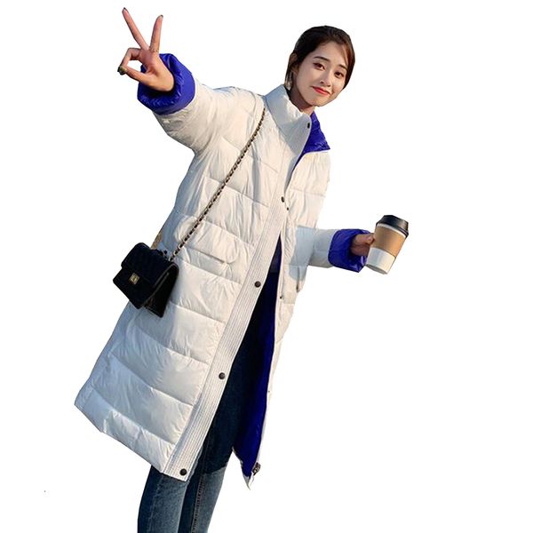 down winter coat fashion female stand loose long coats women parka cotton padded warm outwear jacket parkas mujer, Black
down winter coat fashion female stand loose long coats women parka cotton padded warm outwear jacket parkas mujer, Black