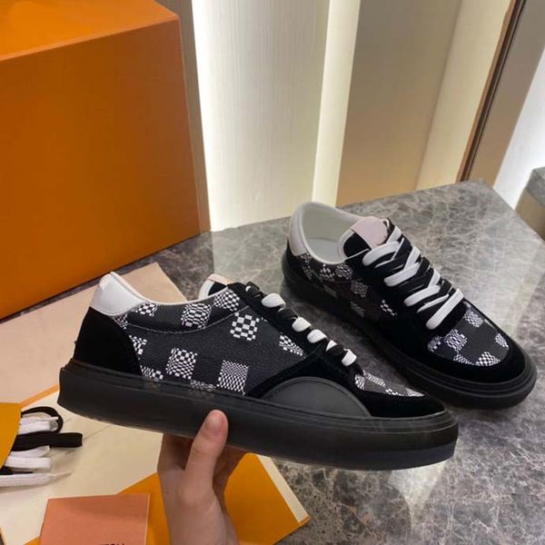 designer sneaker casual shoes real leather sneakers trainers stripes shoe fashion trainer for man woman wish box 05, Black
designer sneaker casual shoes real leather sneakers trainers stripes shoe fashion trainer for man woman wish box 05, Black