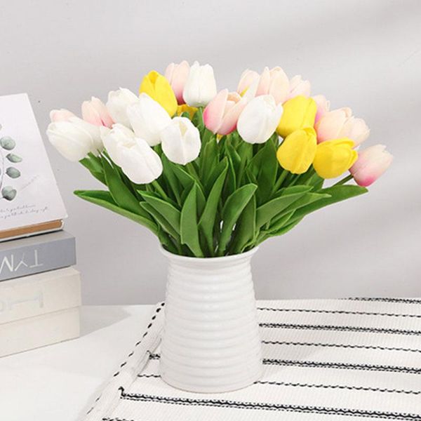 decorative flowers & wreaths pu tulips artificial for wedding party decor supplies real touch tulip simulation flower garden ornament
decorative flowers & wreaths pu tulips artificial for wedding party decor supplies real touch tulip simulation flower garden ornament