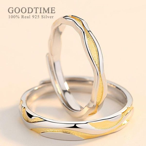 wedding rings fashion couple ring for women men real 100% 925 sterling silver bridal jewelry valentine gift party, Slivery;golden
wedding rings fashion couple ring for women men real 100% 925 sterling silver bridal jewelry valentine gift party, Slivery;golden