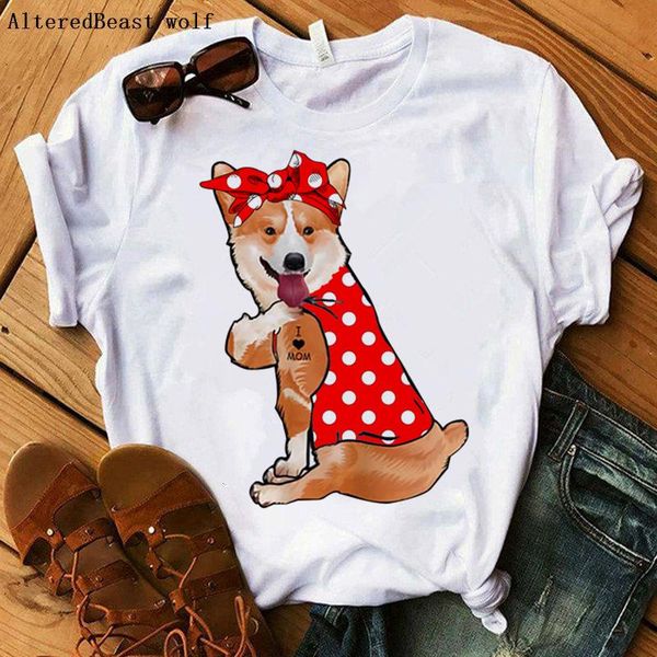 women's t-shirt corgis dog i love mom women summer bandana mama vogue white t shirt harajuku 2021 short sleeve tshirt clothes
women's t-shirt corgis dog i love mom women summer bandana mama vogue white t shirt harajuku 2021 short sleeve tshirt clothes