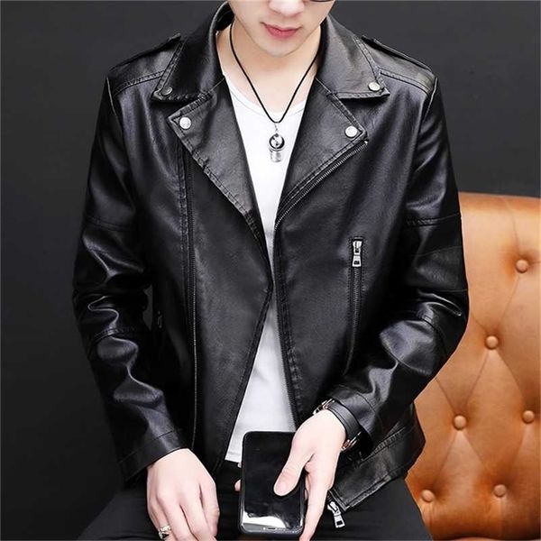 autumn men's leather jackets fashion mens motorcycle jacket casual pu jacket bomber coat mens overcoat chaquetas de los hombres 211110, Black
autumn men's leather jackets fashion mens motorcycle jacket casual pu jacket bomber coat mens overcoat chaquetas de los hombres 211110, Black
