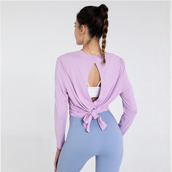 tees women's t-shirt beautiful back hollow out dance training running sports fitn loose quick drying long sleeve yoga cloth, White
tees women's t-shirt beautiful back hollow out dance training running sports fitn loose quick drying long sleeve yoga cloth, White