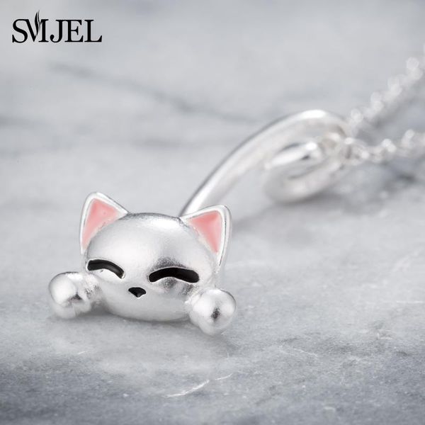 cartoon moon cat necklace for women everyday jewelry fashion silver color little bell kitty pendant bijoux femme 2021 necklaces
cartoon moon cat necklace for women everyday jewelry fashion silver color little bell kitty pendant bijoux femme 2021 necklaces