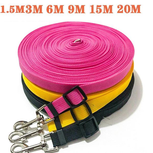 dog collars & leashes leash outdoor medium large puppy nylon lead rope pet cats dogs training running long 1.5m 3m 6m 9m 15m 20m
dog collars & leashes leash outdoor medium large puppy nylon lead rope pet cats dogs training running long 1.5m 3m 6m 9m 15m 20m