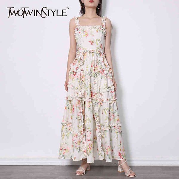 print dress for women square collar sleeveless high waist a line ankle length hit color dresses females summer 210428, Black;gray
print dress for women square collar sleeveless high waist a line ankle length hit color dresses females summer 210428, Black;gray