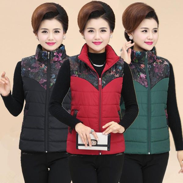 women's vests winter for women sleeveless down jacket short cotton vest waistcoat female loose warm plus size parka mt221, Black;white
women's vests winter for women sleeveless down jacket short cotton vest waistcoat female loose warm plus size parka mt221, Black;white