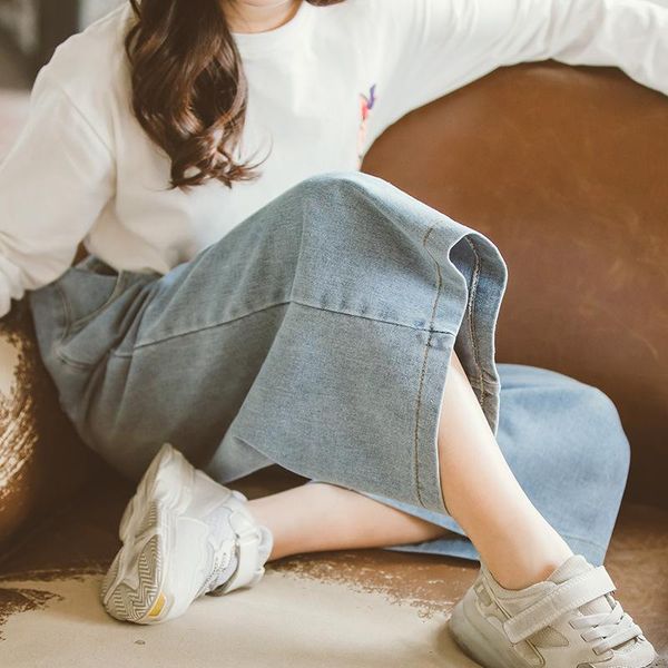 trousers han edition wide-legged pants fall 2021 cuhk girls western style jeans girl of fashionable, Blue
trousers han edition wide-legged pants fall 2021 cuhk girls western style jeans girl of fashionable, Blue
