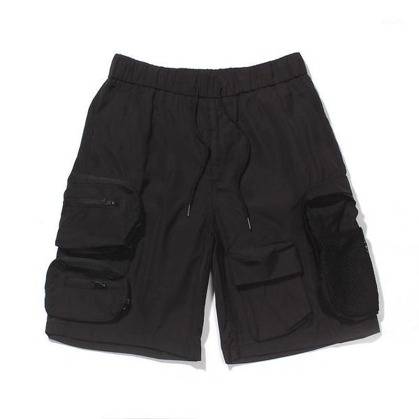 men's shorts multi pockets men women hiphop mesh patchwork knee length baggy cargo, White;black
men's shorts multi pockets men women hiphop mesh patchwork knee length baggy cargo, White;black
