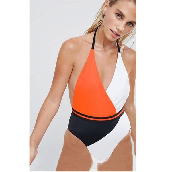 one-piece suits women one piece swimsuit beachwear push up patchwork backless v neck monokini bikini bathing suit swimwear
one-piece suits women one piece swimsuit beachwear push up patchwork backless v neck monokini bikini bathing suit swimwear