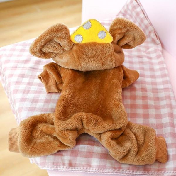 dog apparel 80%pet jumpsuit hooded cartoon mouse design thickened warm four-legged for autumn
dog apparel 80%pet jumpsuit hooded cartoon mouse design thickened warm four-legged for autumn