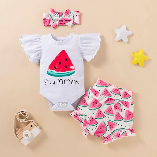 clothing sets infant baby girls summer 3pcs cotton outwear flying sleeve romper + shorts bow headband bee cartoon print ruffle, White
clothing sets infant baby girls summer 3pcs cotton outwear flying sleeve romper + shorts bow headband bee cartoon print ruffle, White