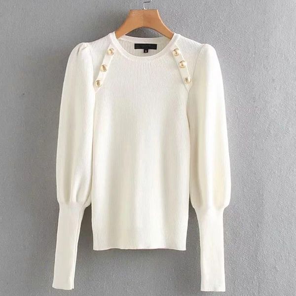 women's sweaters winter womens 2021 chic black white knitted women pullover casual long sleeve clothes, White;black
women's sweaters winter womens 2021 chic black white knitted women pullover casual long sleeve clothes, White;black