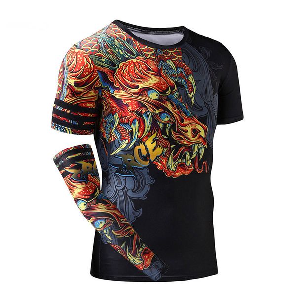 shirts 2019 zrce brand clothing 3d printing compression chinese dragon with single sleeve fashion fitness hip, White;black
shirts 2019 zrce brand clothing 3d printing compression chinese dragon with single sleeve fashion fitness hip, White;black