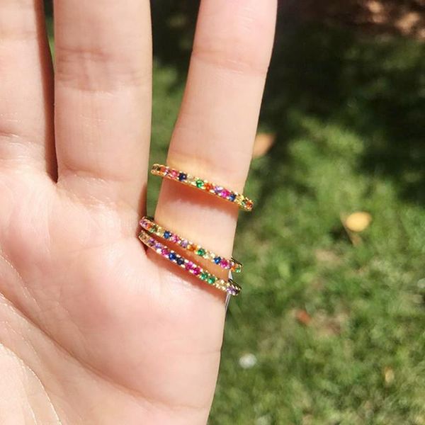 wedding rings shinning delicate colorful rainbow cz luxury gorgeous for women 2021 fashion elegant fine jewelry, Slivery;golden
wedding rings shinning delicate colorful rainbow cz luxury gorgeous for women 2021 fashion elegant fine jewelry, Slivery;golden