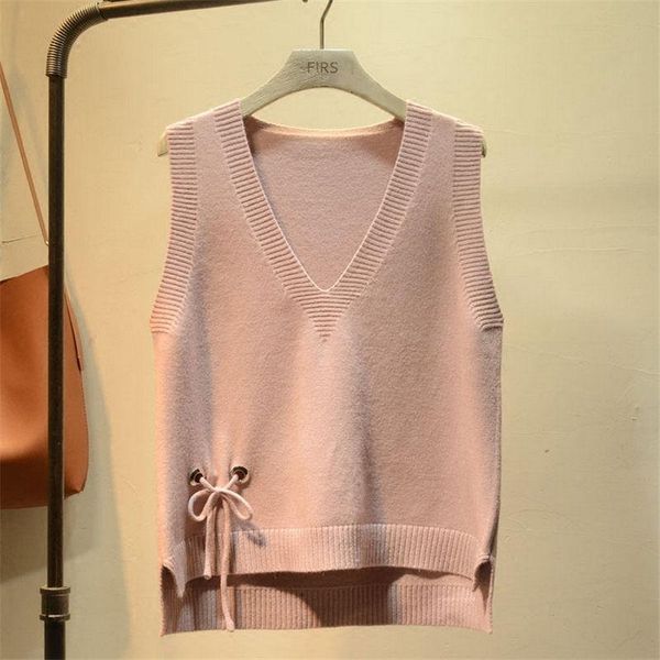 women's vests 2021 spring and autumn vest short v-neck knit korean sweaters shoulder fashion stylish wild loose bottoming shirt, Black;white
women's vests 2021 spring and autumn vest short v-neck knit korean sweaters shoulder fashion stylish wild loose bottoming shirt, Black;white