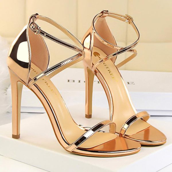 sandals 2021 women 8cm 11cm high heels strap lady roman shiny gold fetish gladiators summer stiletto stripper low shoes, Black
sandals 2021 women 8cm 11cm high heels strap lady roman shiny gold fetish gladiators summer stiletto stripper low shoes, Black