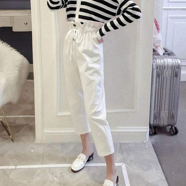 women's pants & capris women spring loose paper bag tall waist casual overalls 2021 style plus-size haroun, Black;white
women's pants & capris women spring loose paper bag tall waist casual overalls 2021 style plus-size haroun, Black;white
