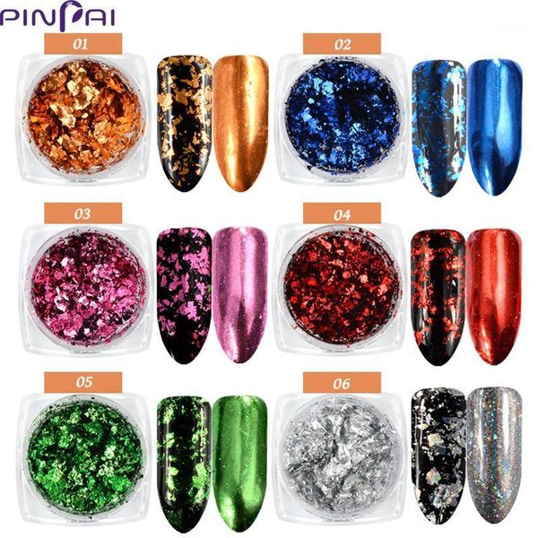 nail art colorful foil powder firework & mirror effect laser 1pc manicure beauty diy pro decorations pinpai1, Silver;gold
nail art colorful foil powder firework & mirror effect laser 1pc manicure beauty diy pro decorations pinpai1, Silver;gold
