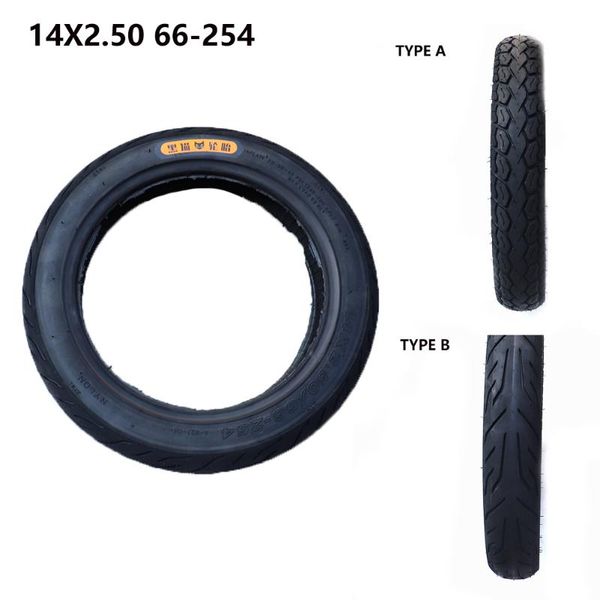 14x2.50 66-254 tire outer tyre for electric vehicles motorcycles wear resistant high-quality tires motorcycle wheels &
14x2.50 66-254 tire outer tyre for electric vehicles motorcycles wear resistant high-quality tires motorcycle wheels &