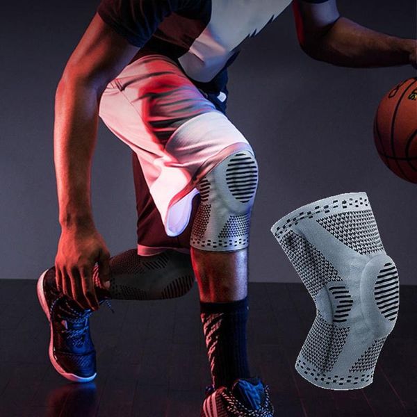 1pc sport football basketball elastic compression knee brace guard sleeve pad sleev elbow & pads, Black;gray
1pc sport football basketball elastic compression knee brace guard sleeve pad sleev elbow & pads, Black;gray
