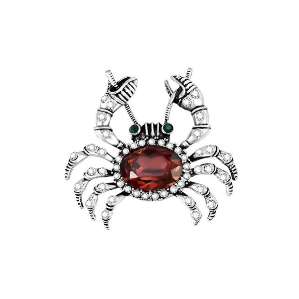 pins, brooches fashion luxury women brooch crab animal zinc alloy for jewelry trendy classic designer zirconia high quality, Gray
pins, brooches fashion luxury women brooch crab animal zinc alloy for jewelry trendy classic designer zirconia high quality, Gray