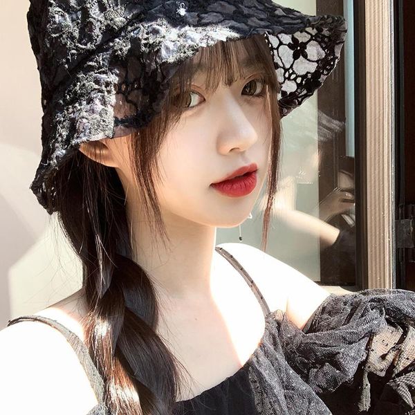 summer lace hat fisherman fashion lady sunshade hats for women woman wide brim, Blue;gray
summer lace hat fisherman fashion lady sunshade hats for women woman wide brim, Blue;gray
