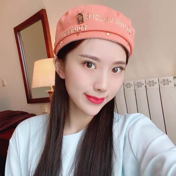 berets chic hip-hop gold letterhead summer and autumn thin british web celebrity with the same japanese bud painter hat, Blue;gray
berets chic hip-hop gold letterhead summer and autumn thin british web celebrity with the same japanese bud painter hat, Blue;gray