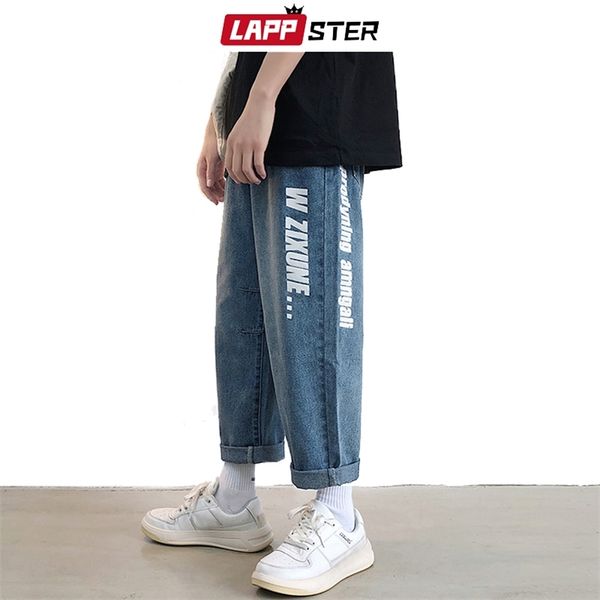 lappster men letter blue jeans harem pants streetwear striaght denim harajuku hip hop baggy wide leg joggers 210420
lappster men letter blue jeans harem pants streetwear striaght denim harajuku hip hop baggy wide leg joggers 210420