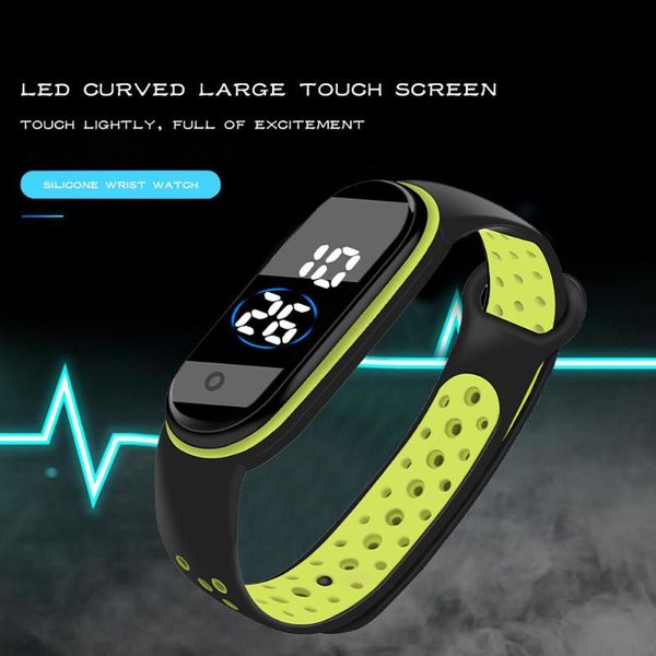 wristwatches men women sports watch led male wristwatch fashion simple silicone strap digital masculion, Slivery;brown
wristwatches men women sports watch led male wristwatch fashion simple silicone strap digital masculion, Slivery;brown