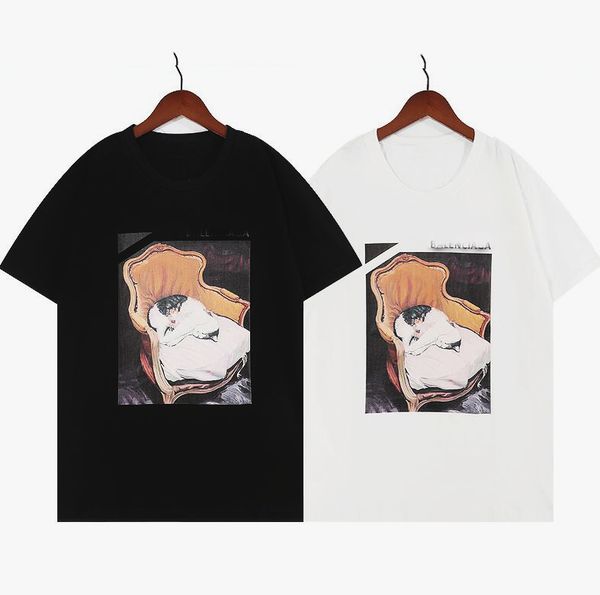 22ss summer men's t-shirts short sleeve pure cotton mens women's tees polos paris brand casual trend t-shirt, White;black
22ss summer men's t-shirts short sleeve pure cotton mens women's tees polos paris brand casual trend t-shirt, White;black