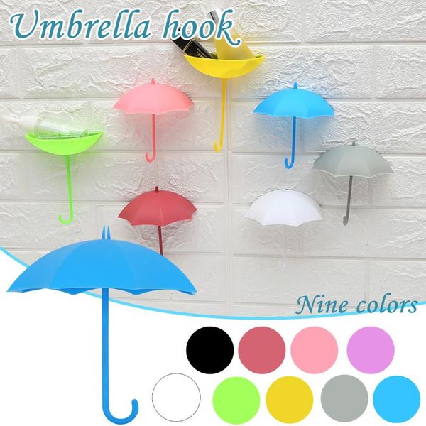 hooks & rails 3pc umbrella shape hook seamless key holder kitchen bathroom decoration strong adhesive wall sticker c50
hooks & rails 3pc umbrella shape hook seamless key holder kitchen bathroom decoration strong adhesive wall sticker c50