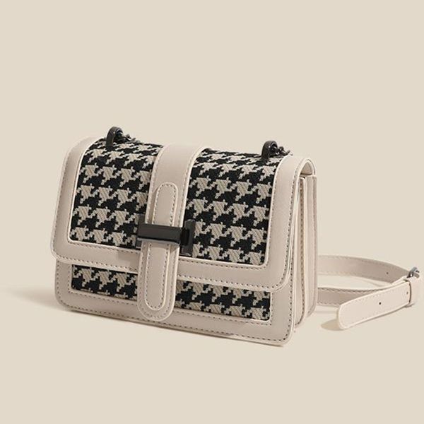 crossbody bags for women evening gift bags shoulder bag medium size formal texture houndstooth foreign style
crossbody bags for women evening gift bags shoulder bag medium size formal texture houndstooth foreign style