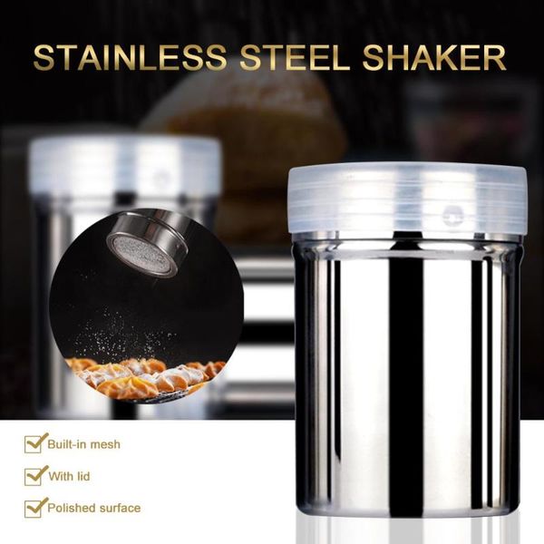 storage bottles & jars 2021 dredge shaker stainless steel spice without handle for seasoning, baking
storage bottles & jars 2021 dredge shaker stainless steel spice without handle for seasoning, baking