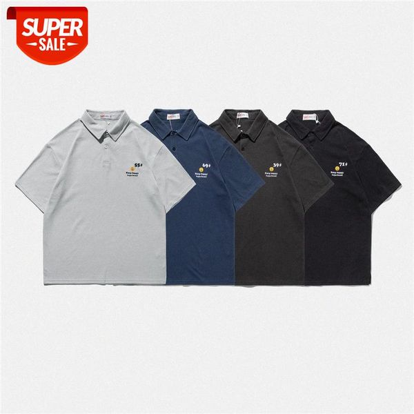 xia qingnian short-sleeved japanese new country lapel solid color polo shirt t-shirt men #dm6f, White;black
xia qingnian short-sleeved japanese new country lapel solid color polo shirt t-shirt men #dm6f, White;black