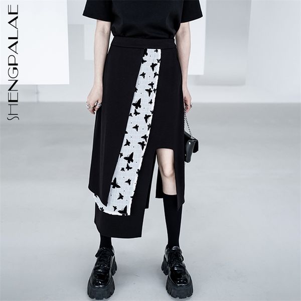 personlaity irregular skirt women's summer high wiast patchwork contrast color mid-claf female 5c624 210427, Black;white
personlaity irregular skirt women's summer high wiast patchwork contrast color mid-claf female 5c624 210427, Black;white