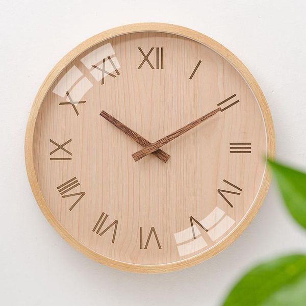 wall clocks nordic solid wood clock living room modern minimalist home hanging original wooden watch bedroom personality
wall clocks nordic solid wood clock living room modern minimalist home hanging original wooden watch bedroom personality