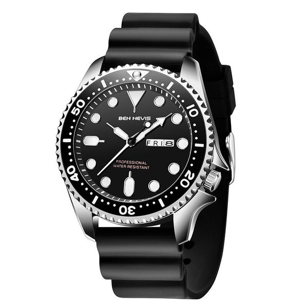 brand males mens sport watches black dial quartz movement rubber band wristwatch for man boys waterproof hands qw009 wristwatches, Slivery;brown
brand males mens sport watches black dial quartz movement rubber band wristwatch for man boys waterproof hands qw009 wristwatches, Slivery;brown
