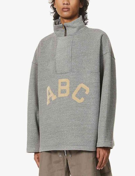 men's hoodies & sweatshirts usa 7th autumn winter super oversize abc flocking print hoodie skateboard half zipper hoody fleece pullover, Black
men's hoodies & sweatshirts usa 7th autumn winter super oversize abc flocking print hoodie skateboard half zipper hoody fleece pullover, Black