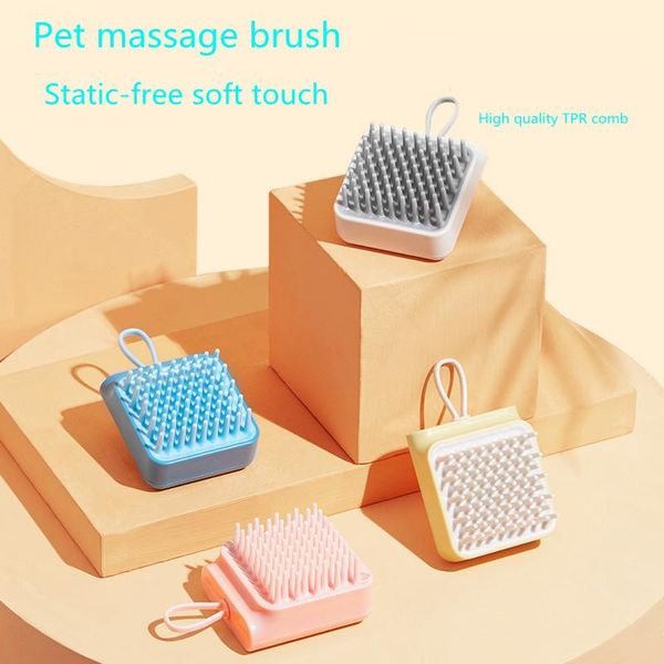 dog apparel pet massage brush bath wet and dry two uses static-soft touch cat comb supplies
dog apparel pet massage brush bath wet and dry two uses static-soft touch cat comb supplies