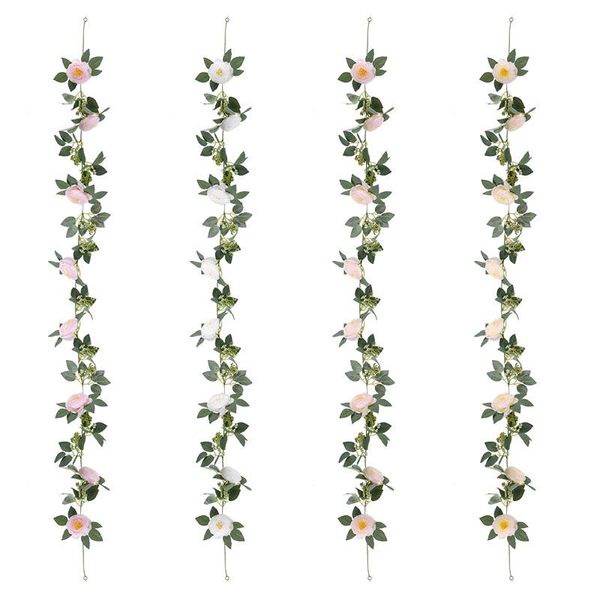 decorative flowers & wreaths 2m artificial plants fake eucalyptus vine wall hanging garland for wedding home office party garden craft art d
decorative flowers & wreaths 2m artificial plants fake eucalyptus vine wall hanging garland for wedding home office party garden craft art d