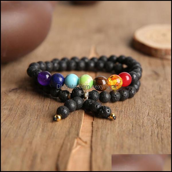 chakra bracelets men volcanic stones beaded 8mm bracelets&bangle yoga meditation buddhism jewelry beaded, strands drop delivery 2021 cnted, Black
chakra bracelets men volcanic stones beaded 8mm bracelets&bangle yoga meditation buddhism jewelry beaded, strands drop delivery 2021 cnted, Black