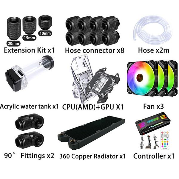 fans & coolings chassis water cooling radiator system kit pc split for computer cooled
fans & coolings chassis water cooling radiator system kit pc split for computer cooled