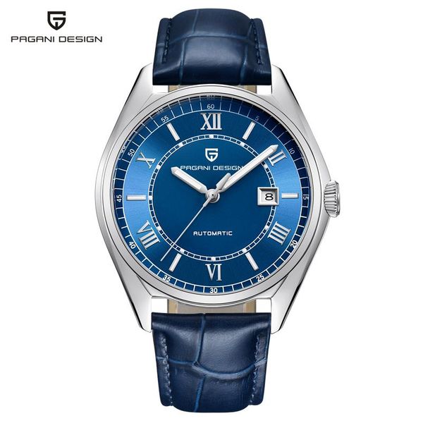 wristwatches pagani 43mm design watch men seaugull 2813 movt automatic leather mechanical fashion sports relogio masculino, Slivery;brown
wristwatches pagani 43mm design watch men seaugull 2813 movt automatic leather mechanical fashion sports relogio masculino, Slivery;brown