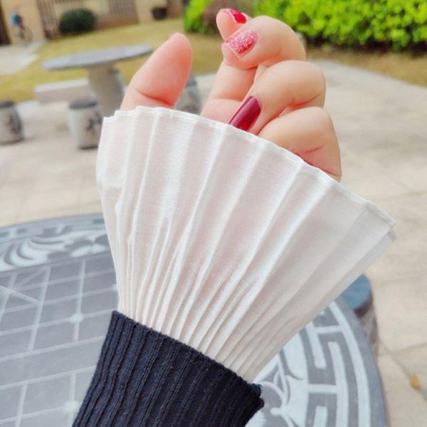 five fingers gloves 2pcs/pair 4 styles women girls fake flare sleeves floral lace pleated ruched false cuffs sweater blouse apparel wrist wa, Blue;gray
five fingers gloves 2pcs/pair 4 styles women girls fake flare sleeves floral lace pleated ruched false cuffs sweater blouse apparel wrist wa, Blue;gray