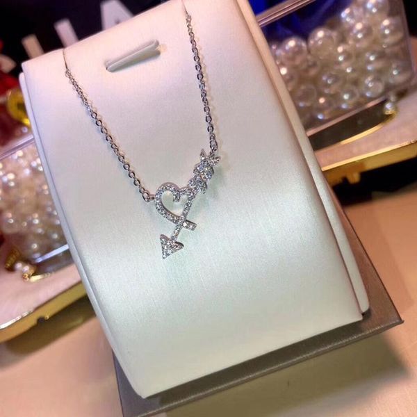 chains 1:1 tif shining arrow necklace with stone eros luxury jewelry classic trend brand couple woman, Silver
chains 1:1 tif shining arrow necklace with stone eros luxury jewelry classic trend brand couple woman, Silver