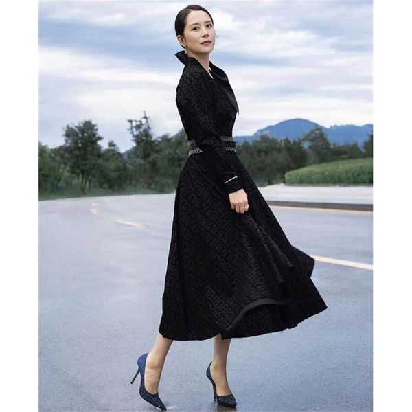 casual dresses dress for women autumn runway v-neck long sleeves solid elegant office vestidos np1758j, Black;gray
casual dresses dress for women autumn runway v-neck long sleeves solid elegant office vestidos np1758j, Black;gray