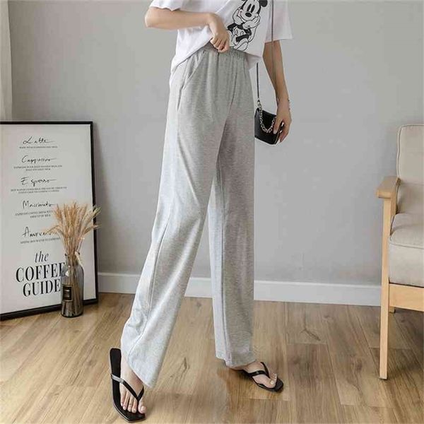fashion straight pants high waist casual office lady full length wide leg loose female trousers joggers women 210507, Black;white
fashion straight pants high waist casual office lady full length wide leg loose female trousers joggers women 210507, Black;white