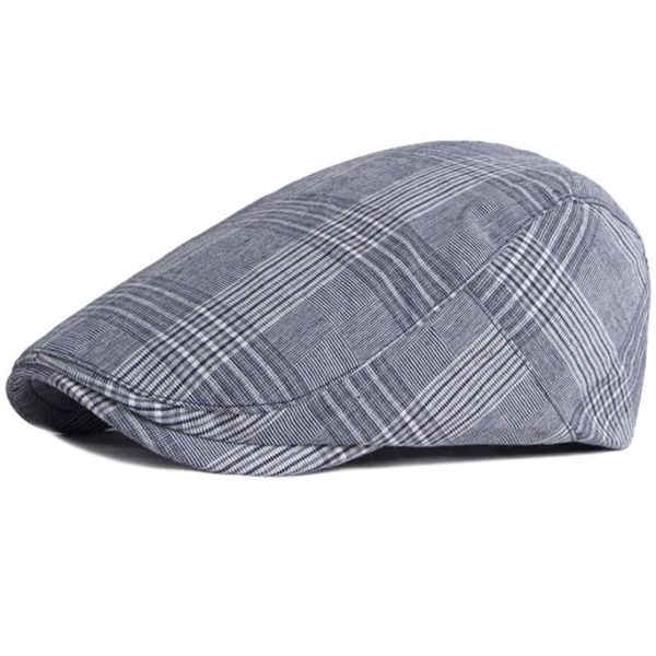 berets ht3660 beret cap men women adjustable plaid ivy sboy flat male female spring summer hat vintage for, Blue;gray
berets ht3660 beret cap men women adjustable plaid ivy sboy flat male female spring summer hat vintage for, Blue;gray