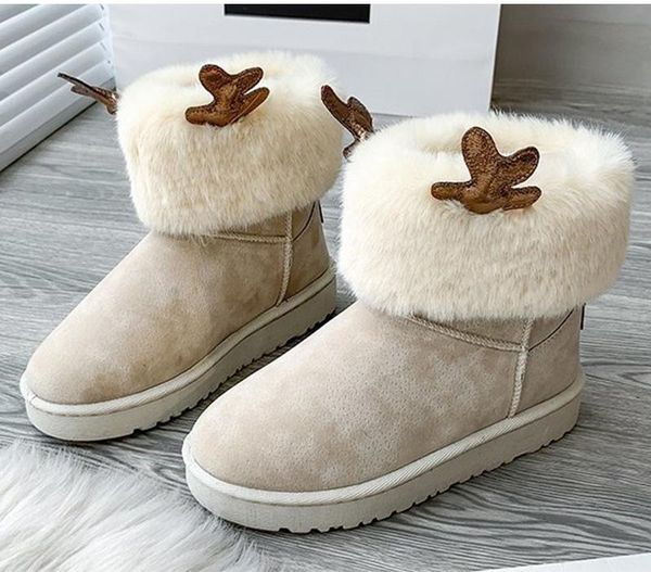 boots 2021 winter women shoes fluffy warm plush woman snow ladies non slip flat platform soft comfort ankle female, Black
boots 2021 winter women shoes fluffy warm plush woman snow ladies non slip flat platform soft comfort ankle female, Black